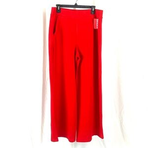 SPANX Red Air Essentials, wide leg pants, pockets, XL NWT 801